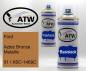 Preview: Ford, Aztec Bronze Metallic, 51 / XSC-1469C: 400ml Sprühdose + 400ml Klarlack - Set, von ATW Autoteile West.